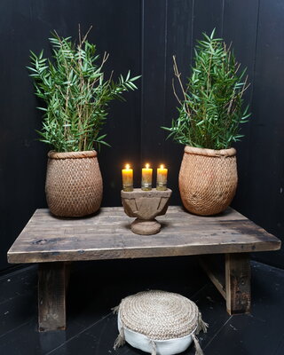 Rene Houtman Salontafel Robuust Oud Hout - Kies Afmeting