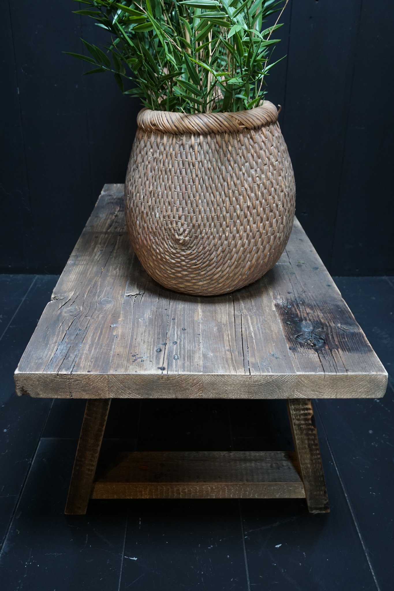 Rene Houtman Salontafel Noor Robuust Oud Hout - Kies Afmeting