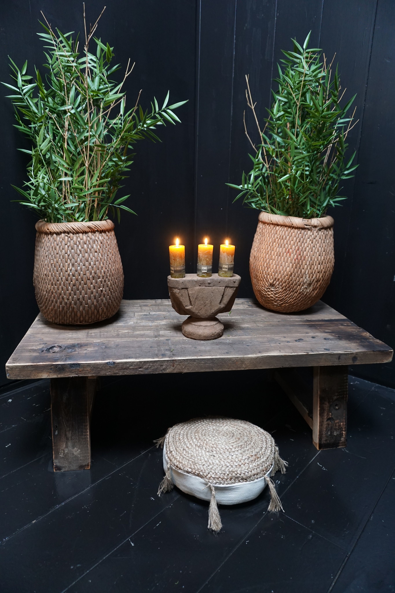 Rene Houtman Salontafel Noor Robuust Oud Hout - Kies Afmeting