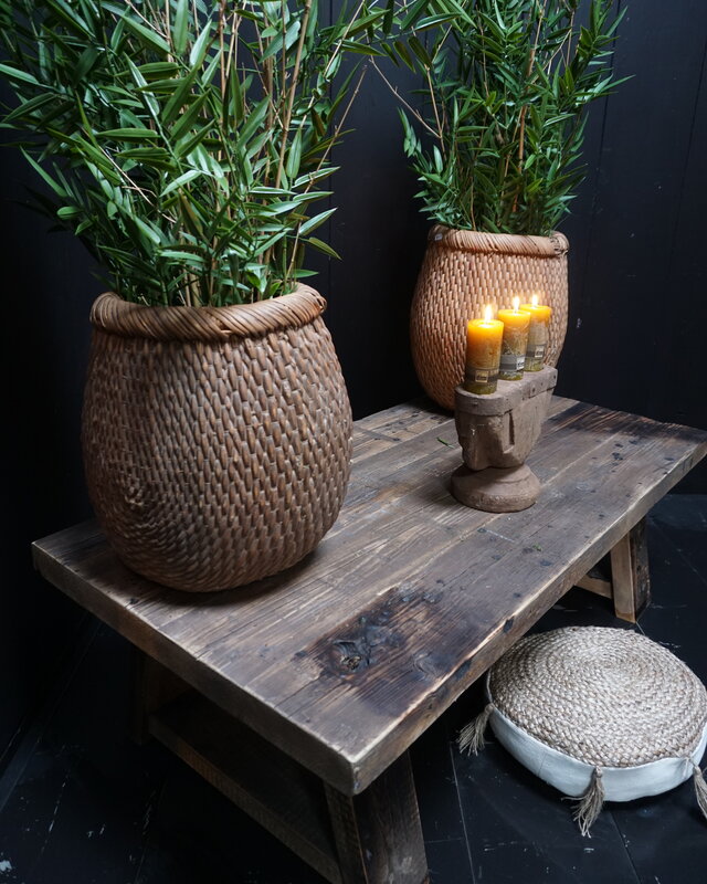 Rene Houtman Salontafel Noor Robuust Oud Hout - Kies Afmeting