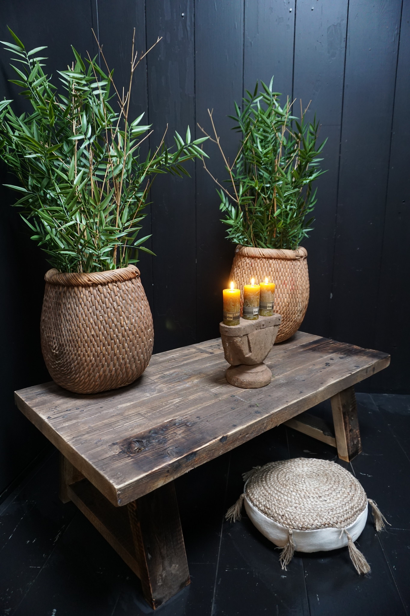 Rene Houtman Salontafel Noor Robuust Oud Hout - Kies Afmeting