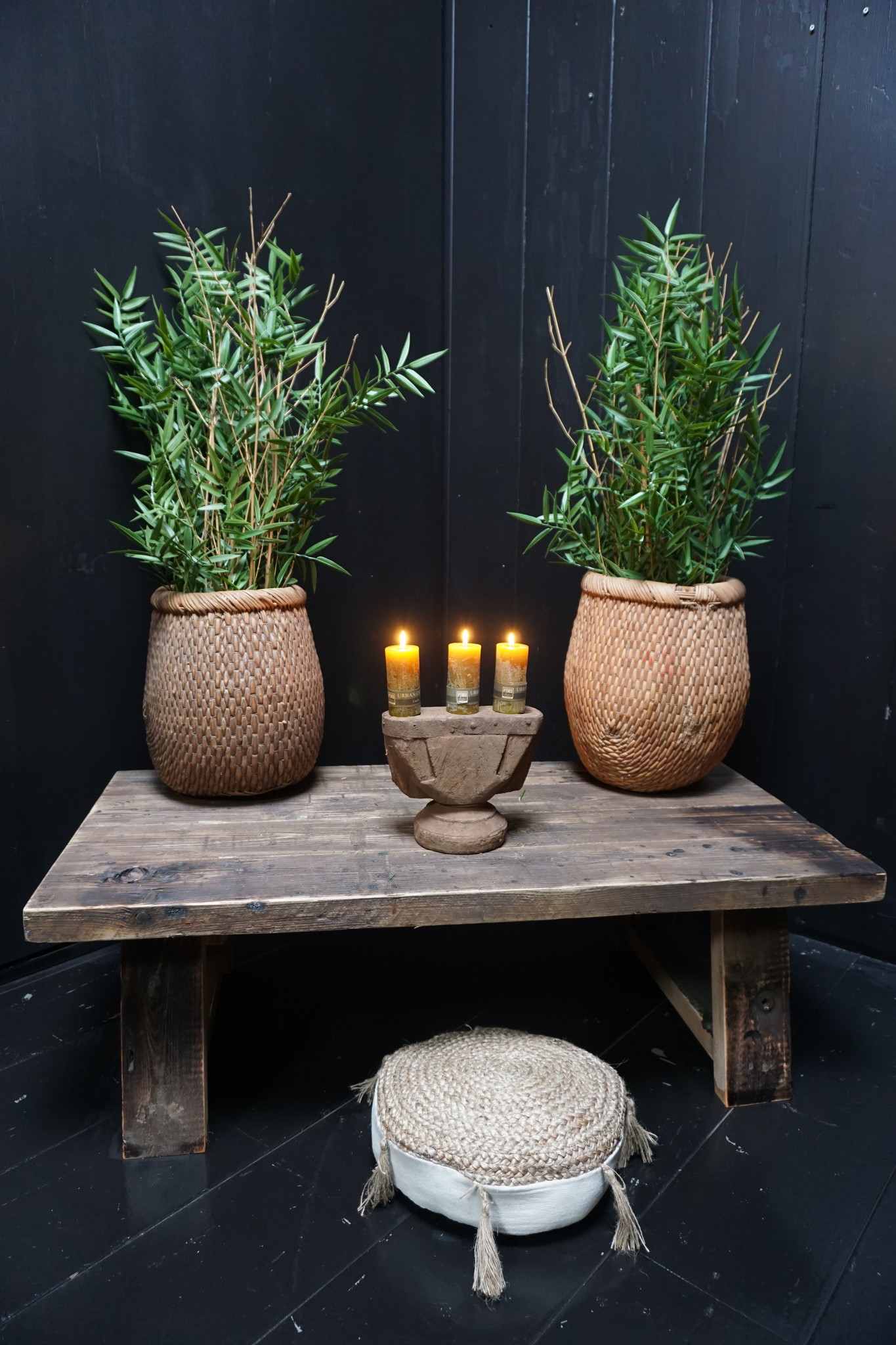 Rene Houtman Salontafel Noor Robuust Oud Hout - Kies Afmeting