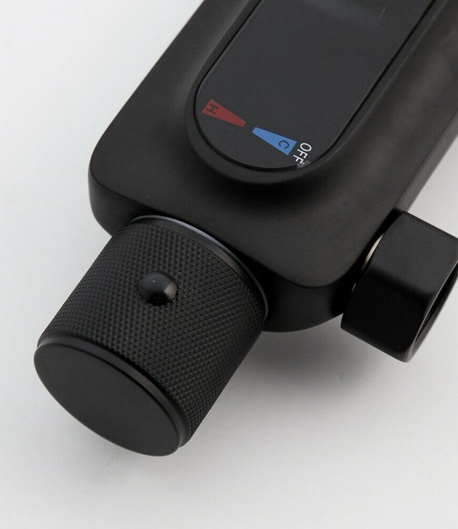 Rene Houtman Zwarte Regen Douche - Thermostatisch