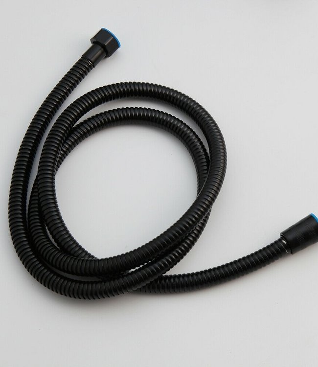 Rene Houtman Zwarte Douchekraan met Glijstang