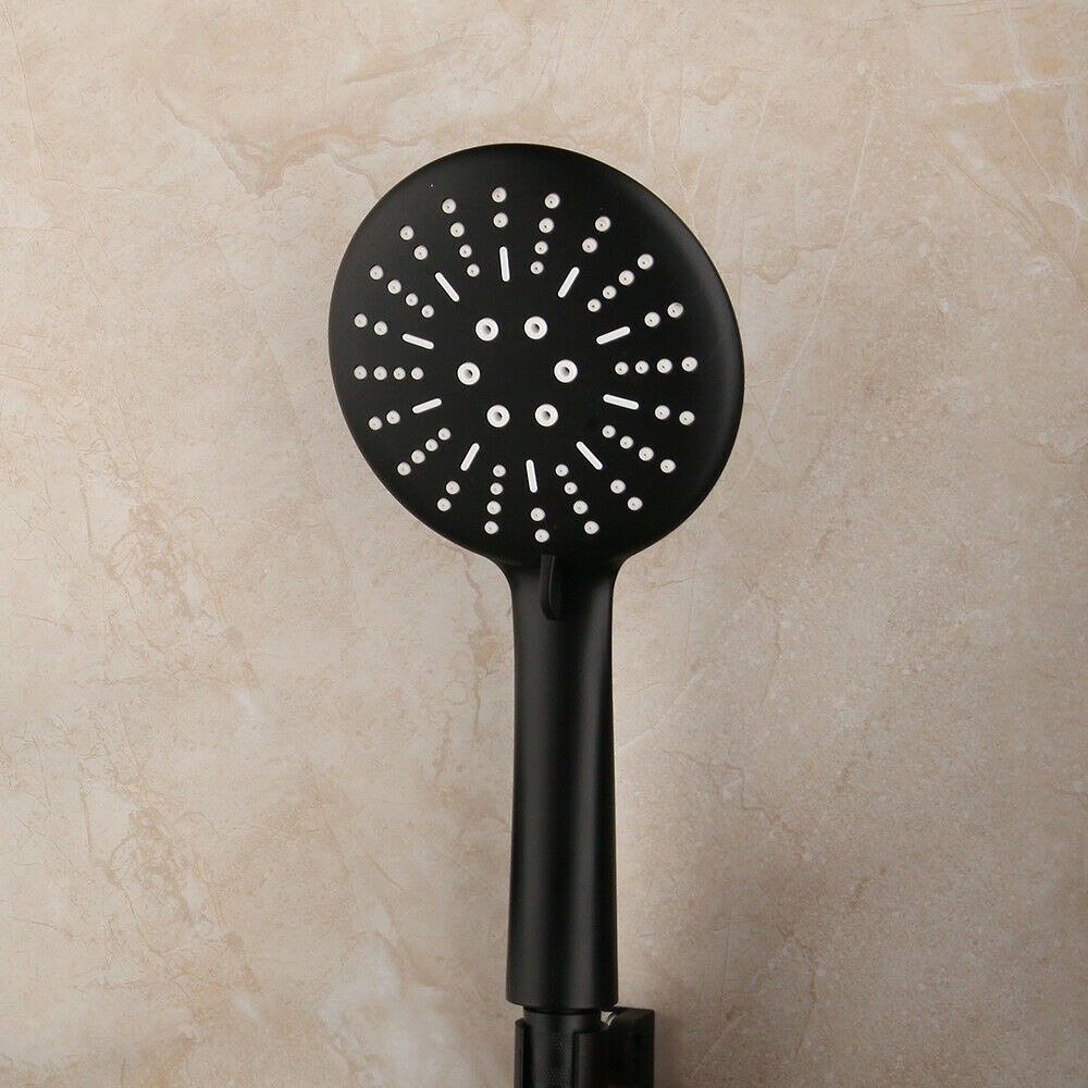 Rene Houtman Zwarte Handdouche met Glijstang