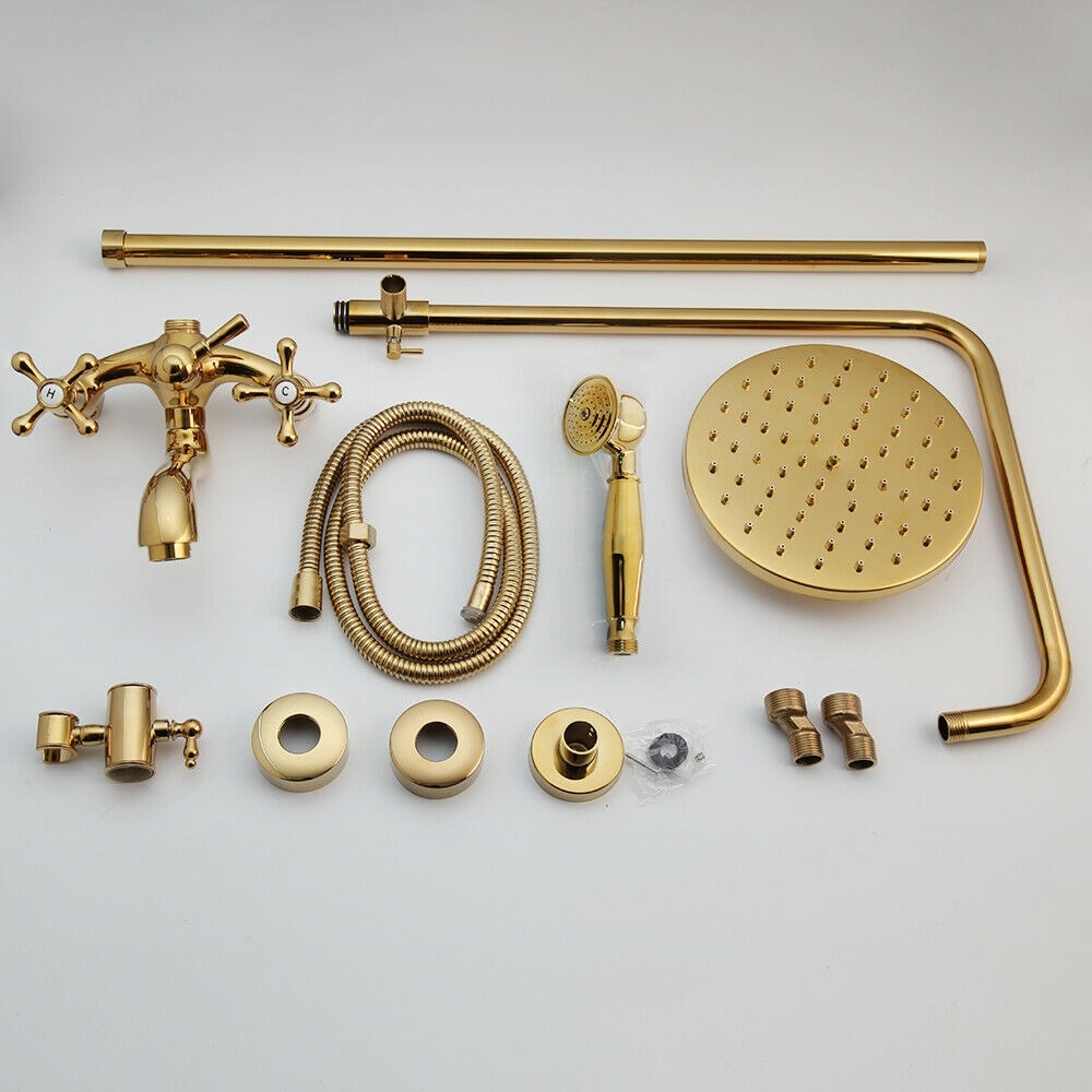 Rene Houtman Goudkleurige Opbouw Douche