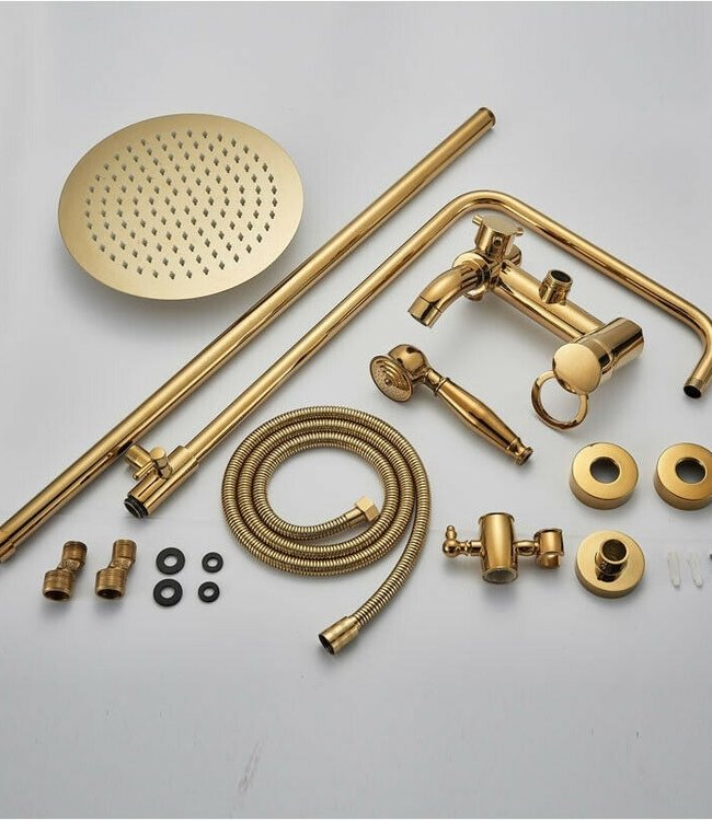 Rene Houtman Opbouw Doucheset - Goud