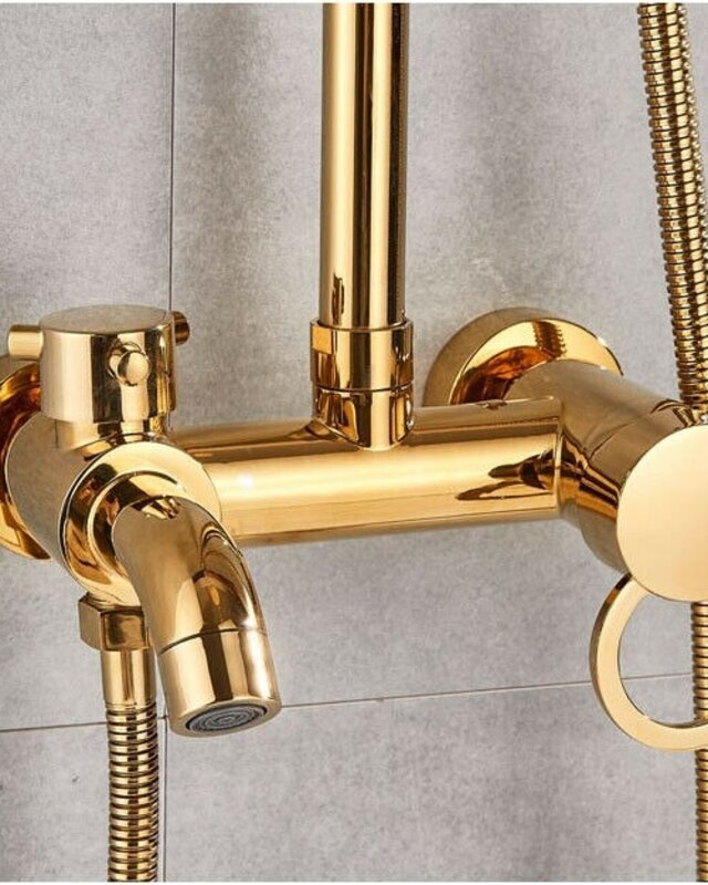 Rene Houtman Opbouw Doucheset - Goud