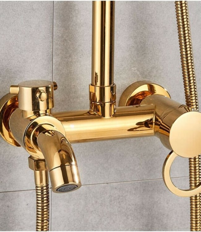 Rene Houtman Opbouw Doucheset - Goud