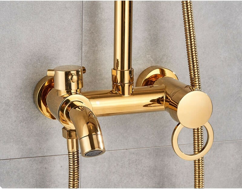 Rene Houtman Opbouw Doucheset - Goud