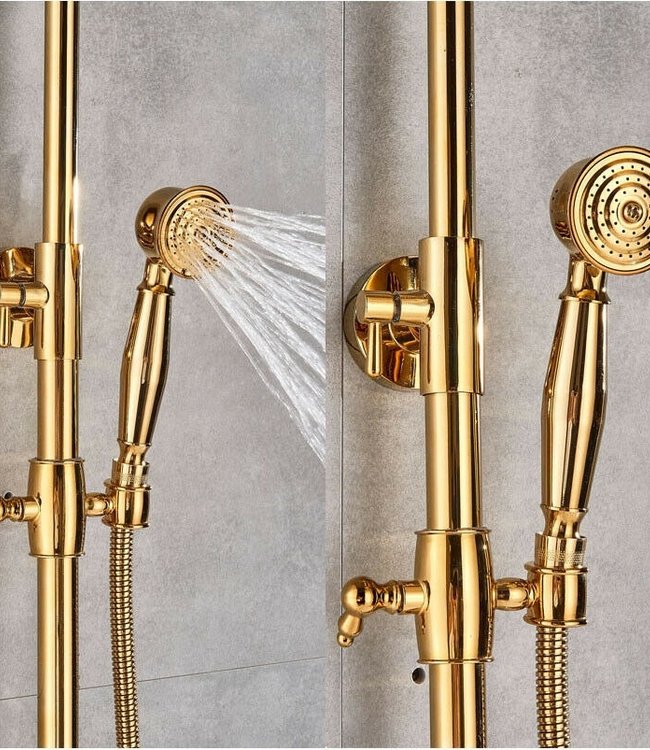 Rene Houtman Opbouw Doucheset - Goud