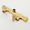 Rene Houtman Thermostatische Douche - Goud - H 123cm Rene Houtman Thermostatische Douche - Goud - H 123cm