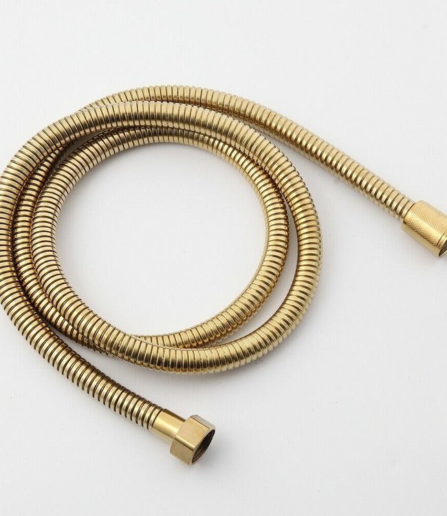 Rene Houtman Thermostatische Douche - Goud - H 123cm