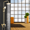 Opbouw douche met Handdouche - Goud