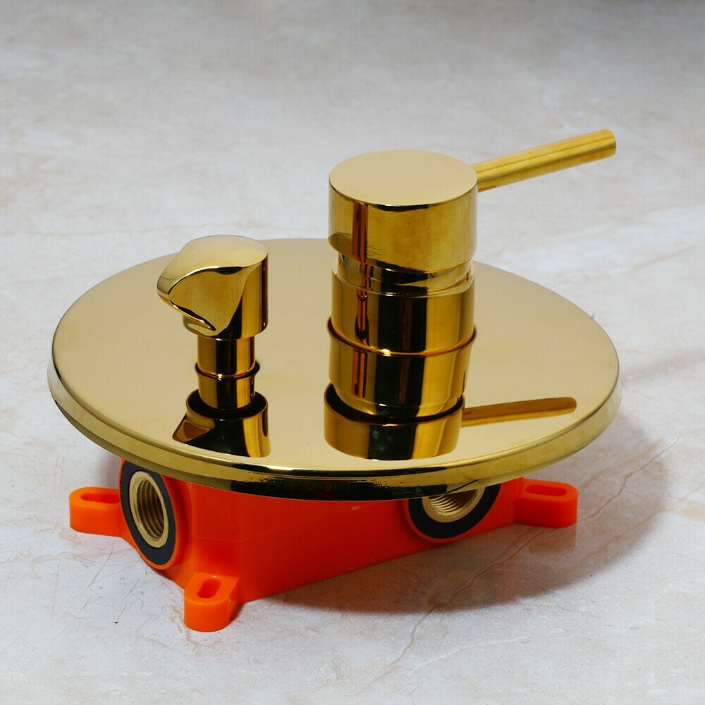 Rene Houtman Regendouche set met Handdouche - Goud