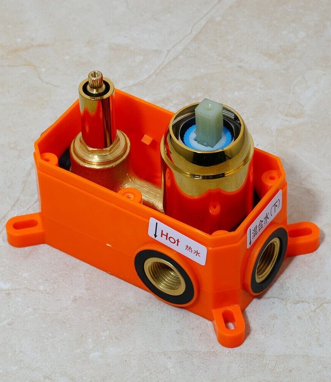 Rene Houtman Regendouche set  met Handdouche - Goud