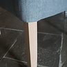 Rene Houtman Eetkamerstoel Stof Boris + vaste hoes Kiss Grey Rene Houtman Eetkamerstoel Stof Boris + vaste hoes Kiss Grey