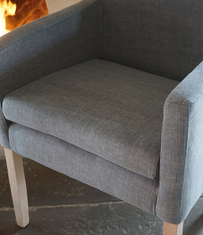 Rene Houtman Eetkamerstoel Stof Bas + Vaste Hoes