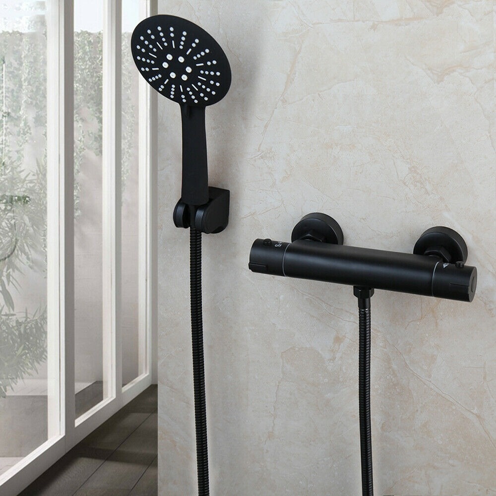 Rene Houtman Thermostatische Douchekraan - Zwart