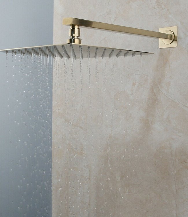 Rene Houtman Inbouwdouche - Mat Goud