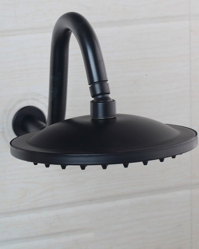 Rene Houtman Olie Bronzen Inbouwdouche - Met Handdouche