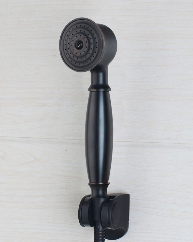 Rene Houtman Olie Bronzen Inbouwdouche - Met Handdouche