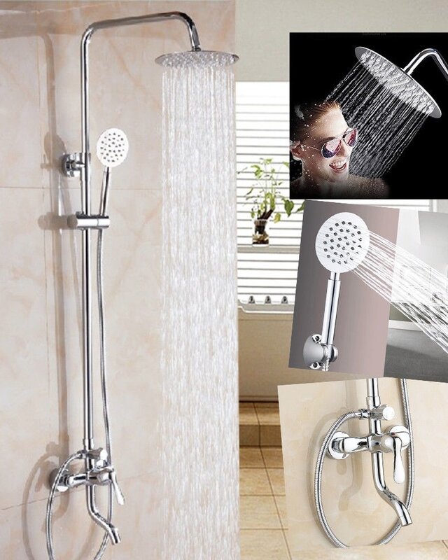 Rene Houtman Stijlvolle Chromen Opbouw Douche