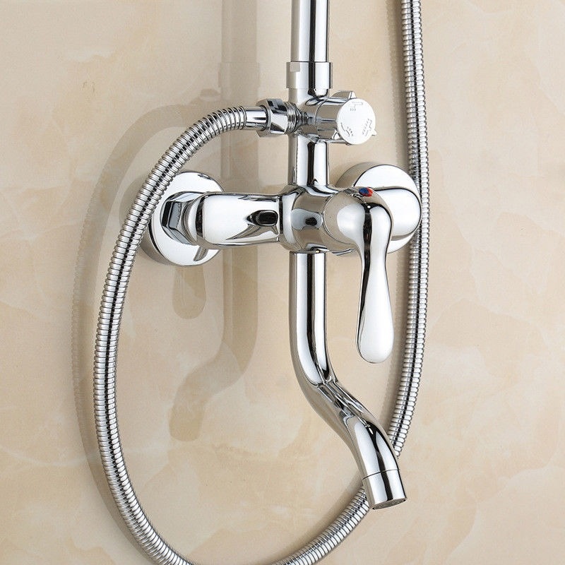 Rene Houtman Stijlvolle Chromen Opbouw Douche