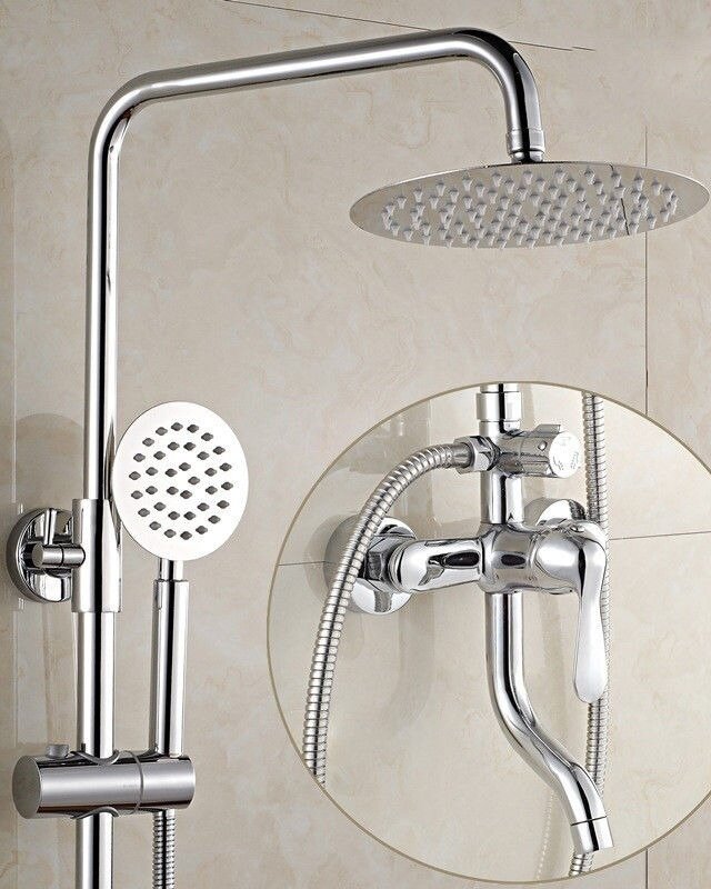 Rene Houtman Stijlvolle Chromen Opbouw Douche