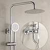 Rene Houtman Stijlvolle Chromen Opbouw Douche Rene Houtman Stijlvolle Chromen Opbouw Douche