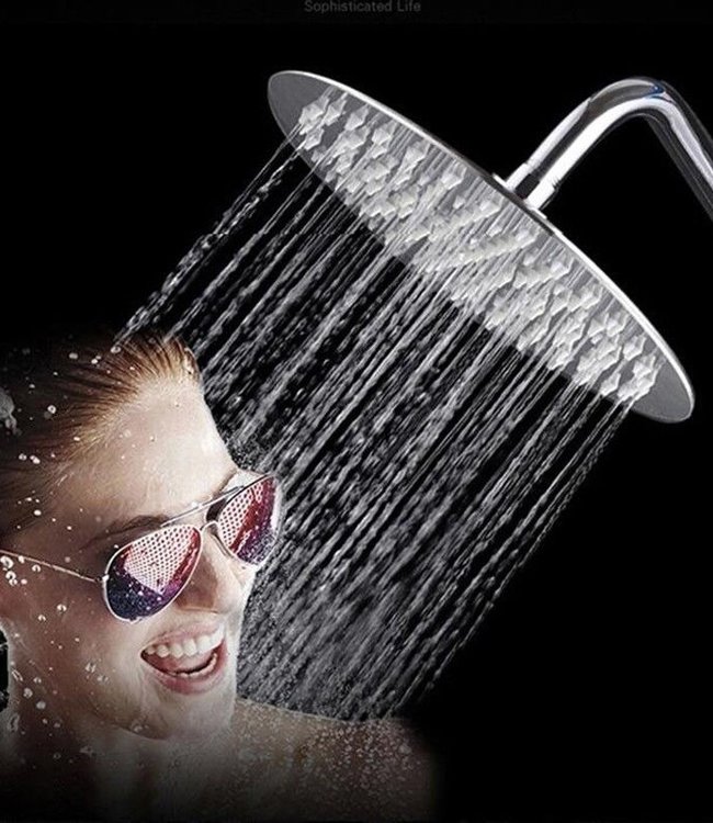 Rene Houtman Stijlvolle Chromen Opbouw Douche