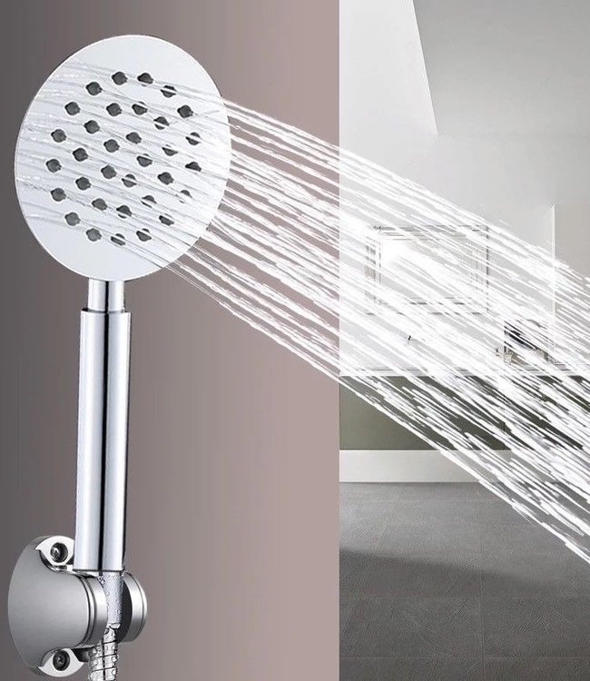 Rene Houtman Stijlvolle Chromen Opbouw Douche