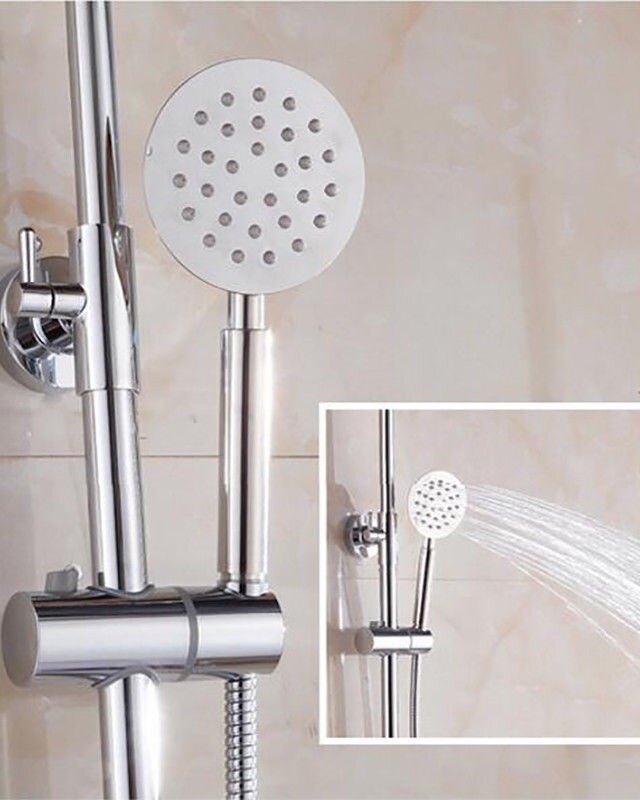 Rene Houtman Stijlvolle Chromen Opbouw Douche