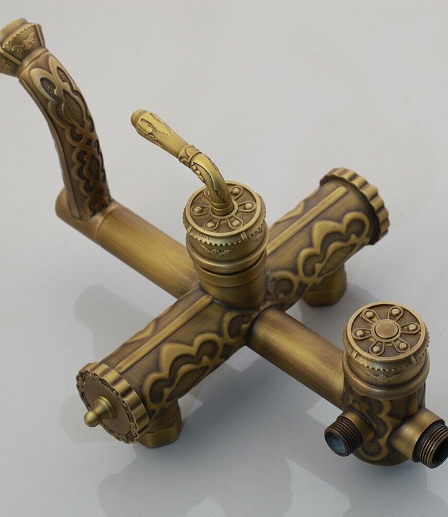 Rene Houtman Nostalgische Bronzen Opbouw Douche