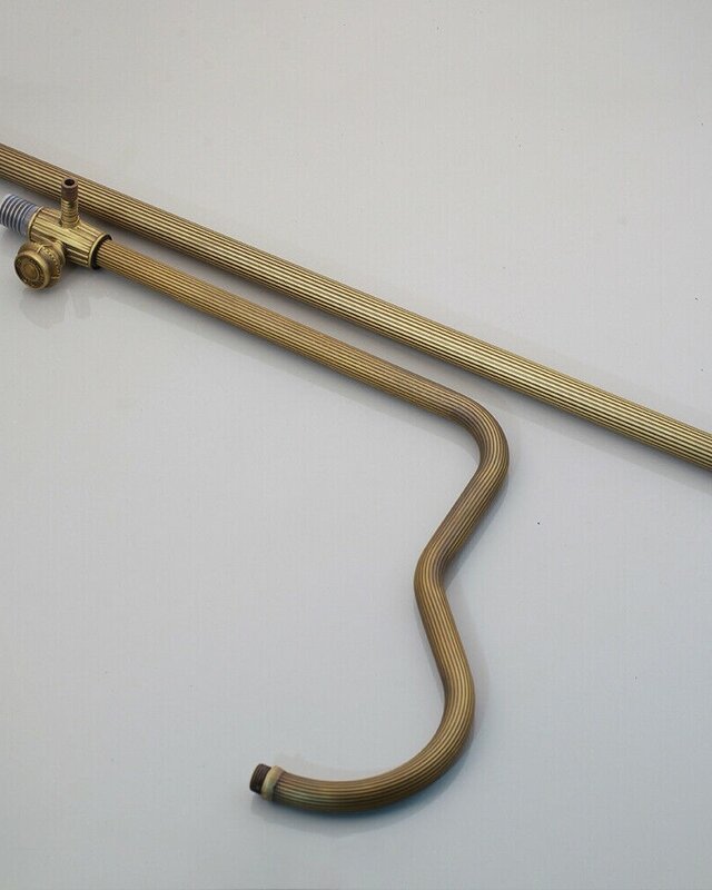 Rene Houtman Nostalgische Bronzen Opbouw Douche
