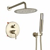 Rene Houtman Geborsteld Gouden Douche-set Rene Houtman Geborsteld Gouden Douche-set
