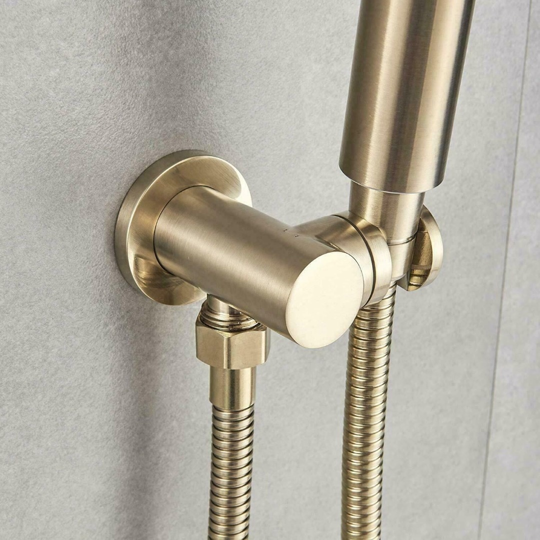 Rene Houtman Geborsteld Gouden Douche-set