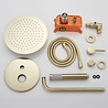 Rene Houtman Geborsteld Gouden Douche-set Rene Houtman Geborsteld Gouden Douche-set