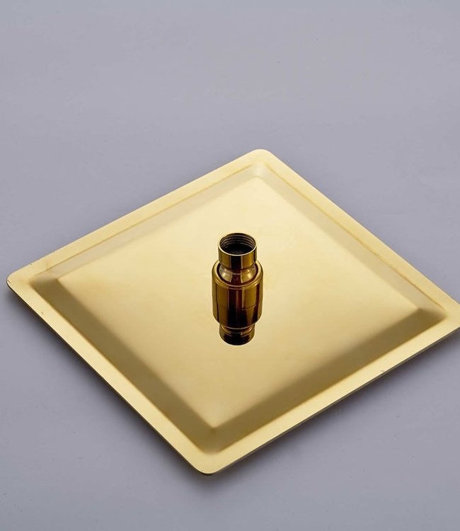 Rene Houtman Thermostatische douche met Handdouche - Goud