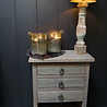 Rene Houtman Ladenkast 3 Lades + Legplank Hout L80 cm Rene Houtman Ladenkast 3 Lades + Legplank Hout L80 cm