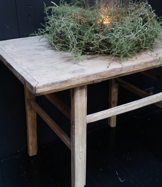 Rene Houtman Sidetable Bijzettafel Oud Hout H80xL102xD68