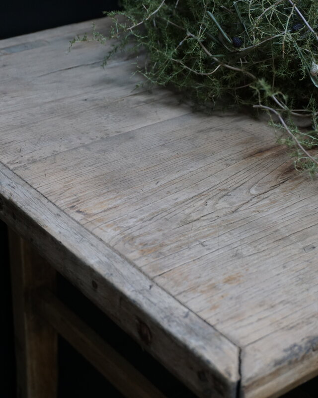 Rene Houtman Sidetable Bijzettafel Oud Hout H80xL102xD68