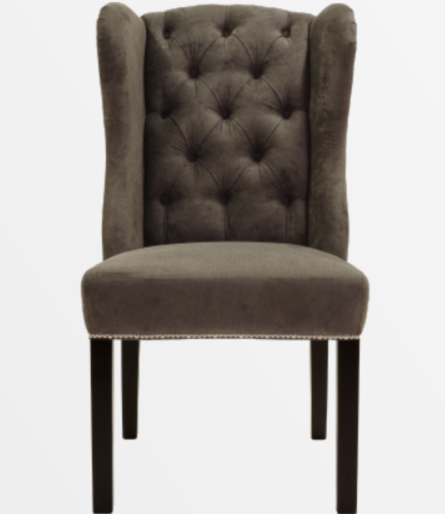 Rene Houtman Kimbery Eetkamerstoel met Capitons - H105 cm