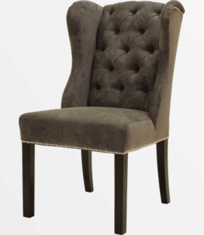 Rene Houtman Kimbery Eetkamerstoel met Capitons - H105 cm