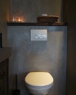 Rene Houtman Toiletplank Planchet Wagondelen Oud Eikenhout
