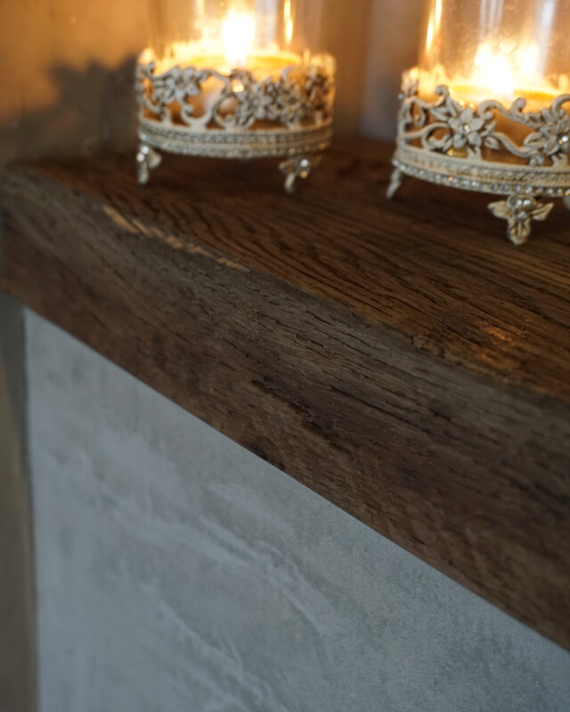 Rene Houtman Toiletplank Planchet Oud Geborsteld Eikenhout - Kies Maat