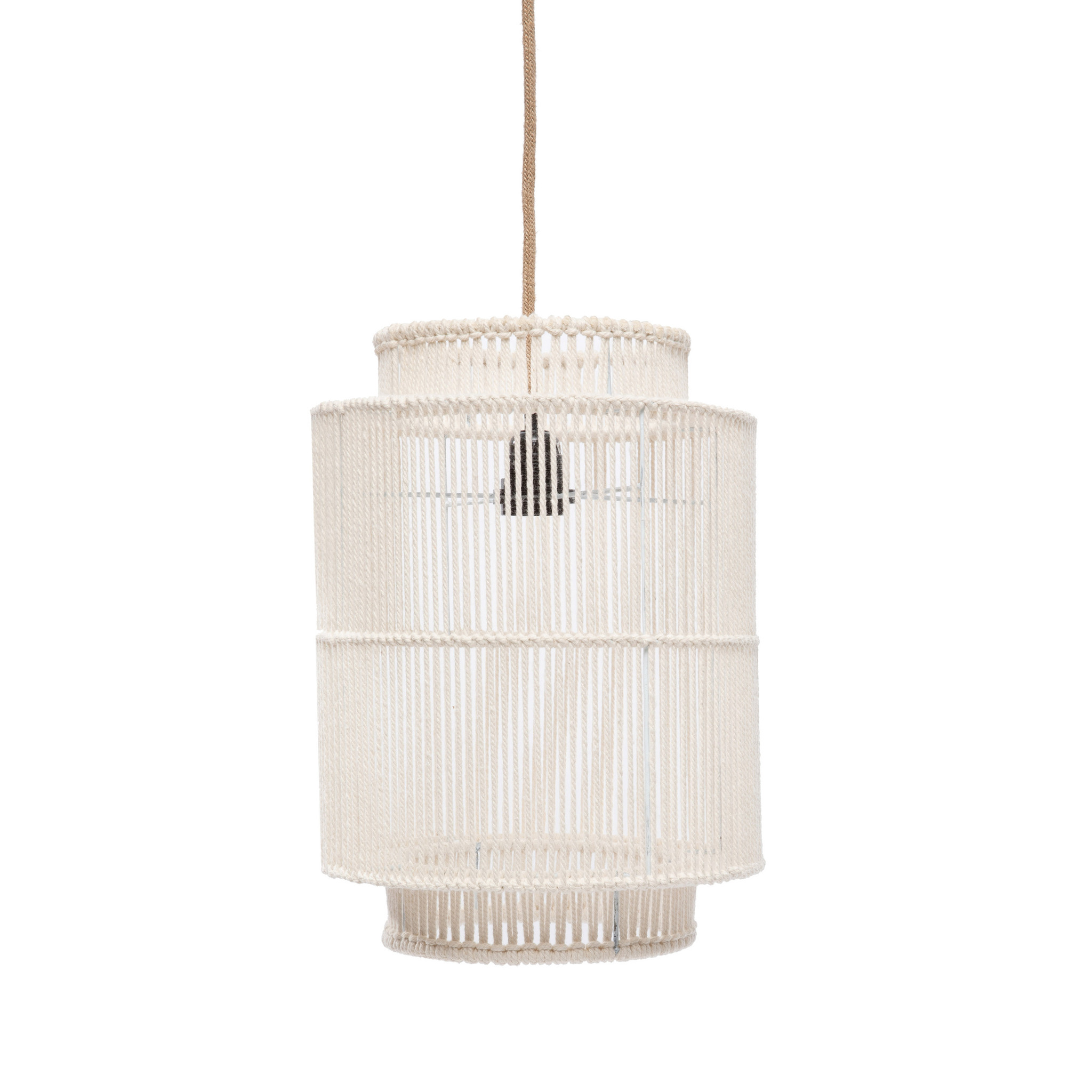 Bazar Bizar The Cotton Pendant - White - Zonder Kabel