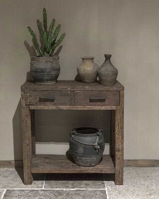 Be-Uniq Haltafel - Amsterdam - H80xB80xD35 cm