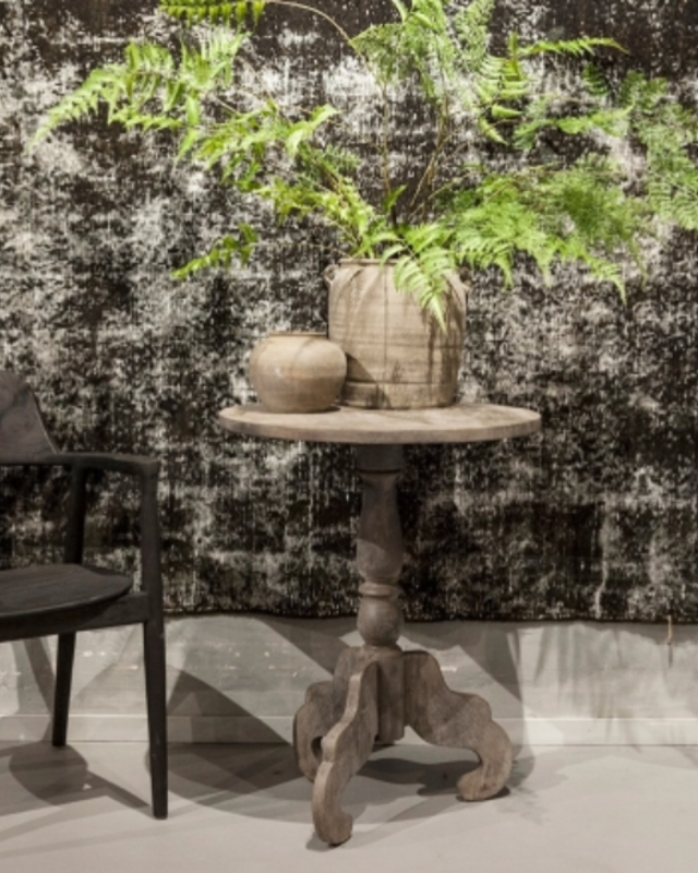 Be-Uniq Wijntafel - Cement Finish - H76 x B60 x D60 cm