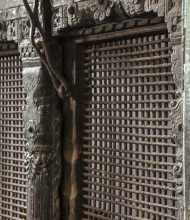 Be-Uniq Oude Originele Deur - India - H171 x B120 x D13 cm